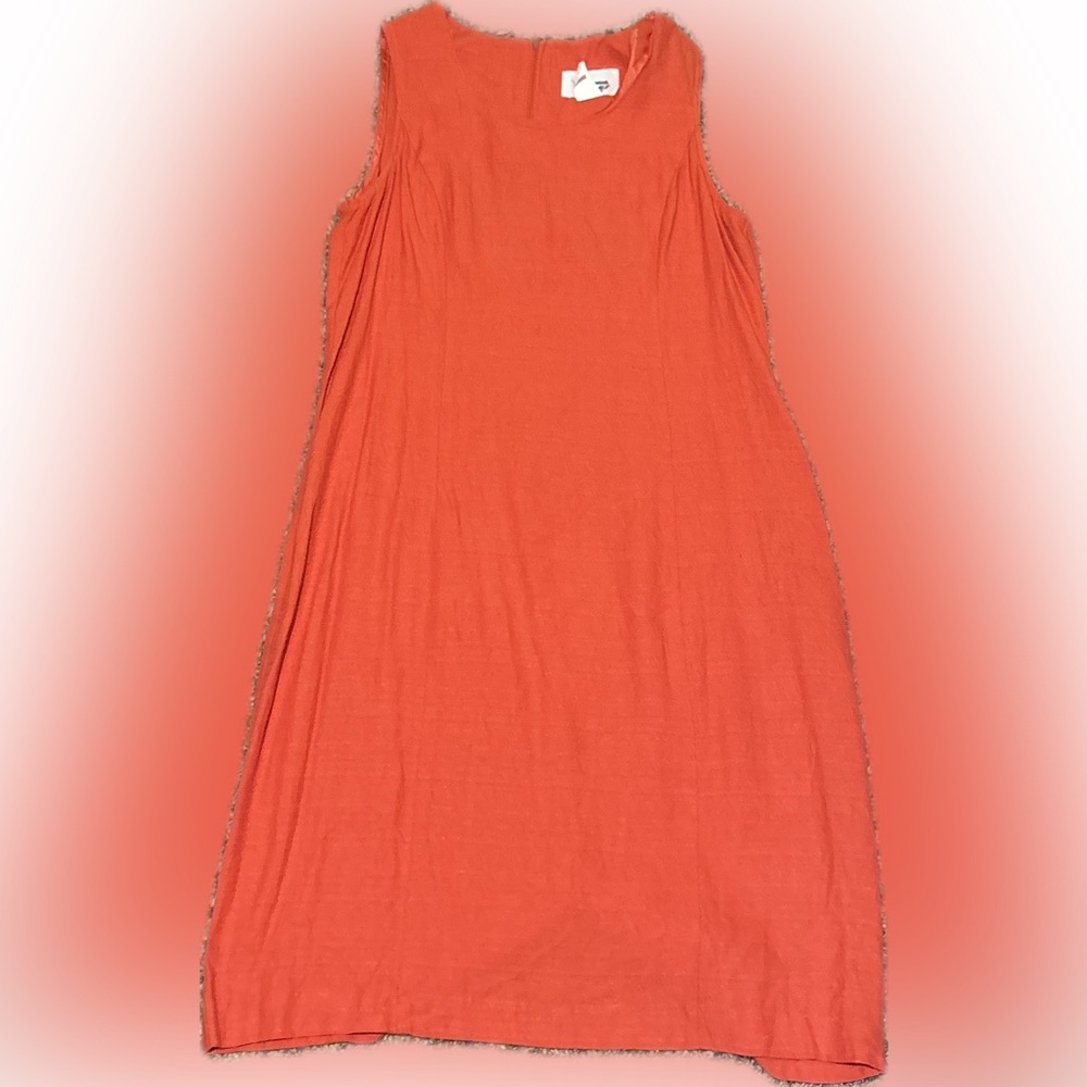 Women’s Orange Maxi Skirt - Lightweight Flowing Design